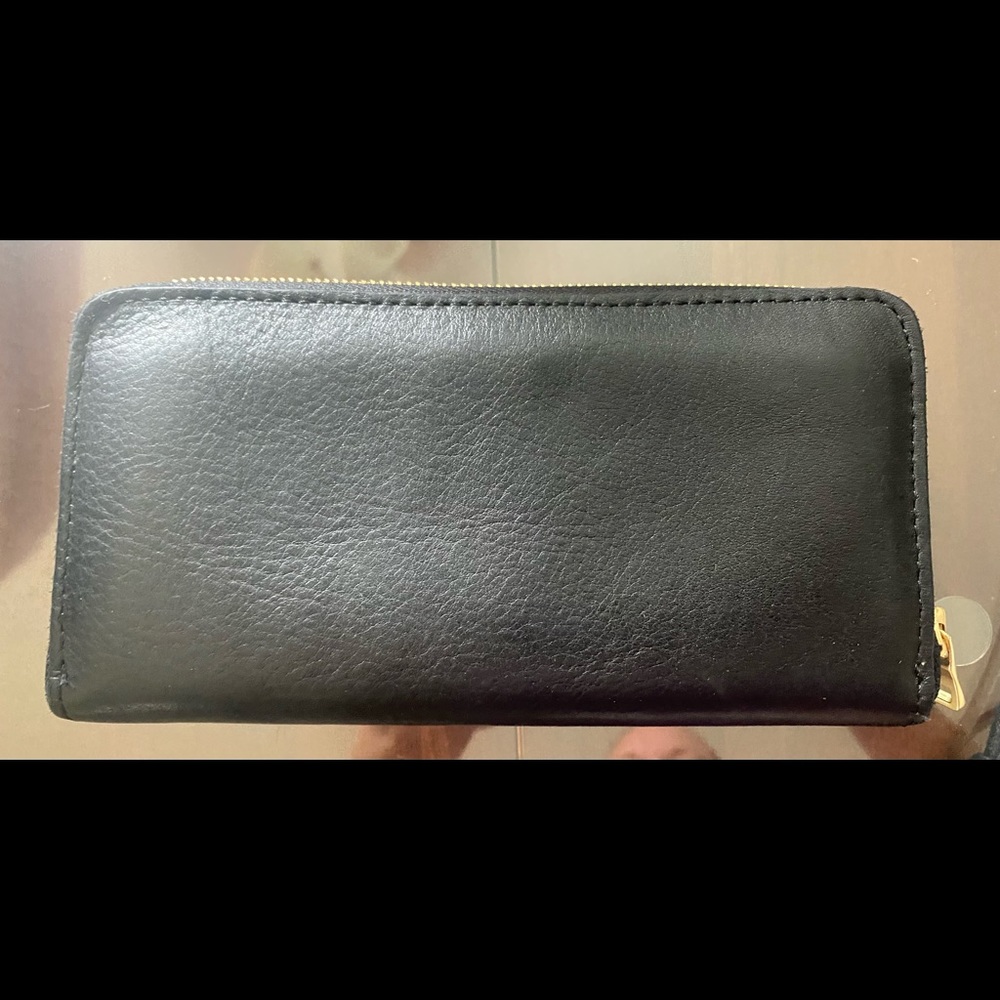 Portland Leather Goods Accordion Zip Wallet